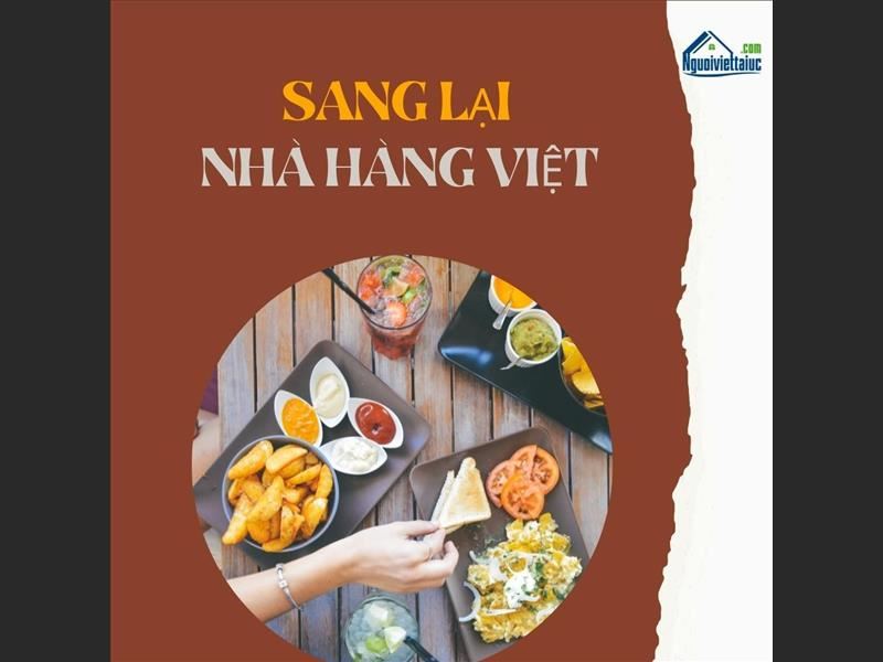Cần sang lại quán ăn Việt Nam hoạt động ổn định tại Sunshine